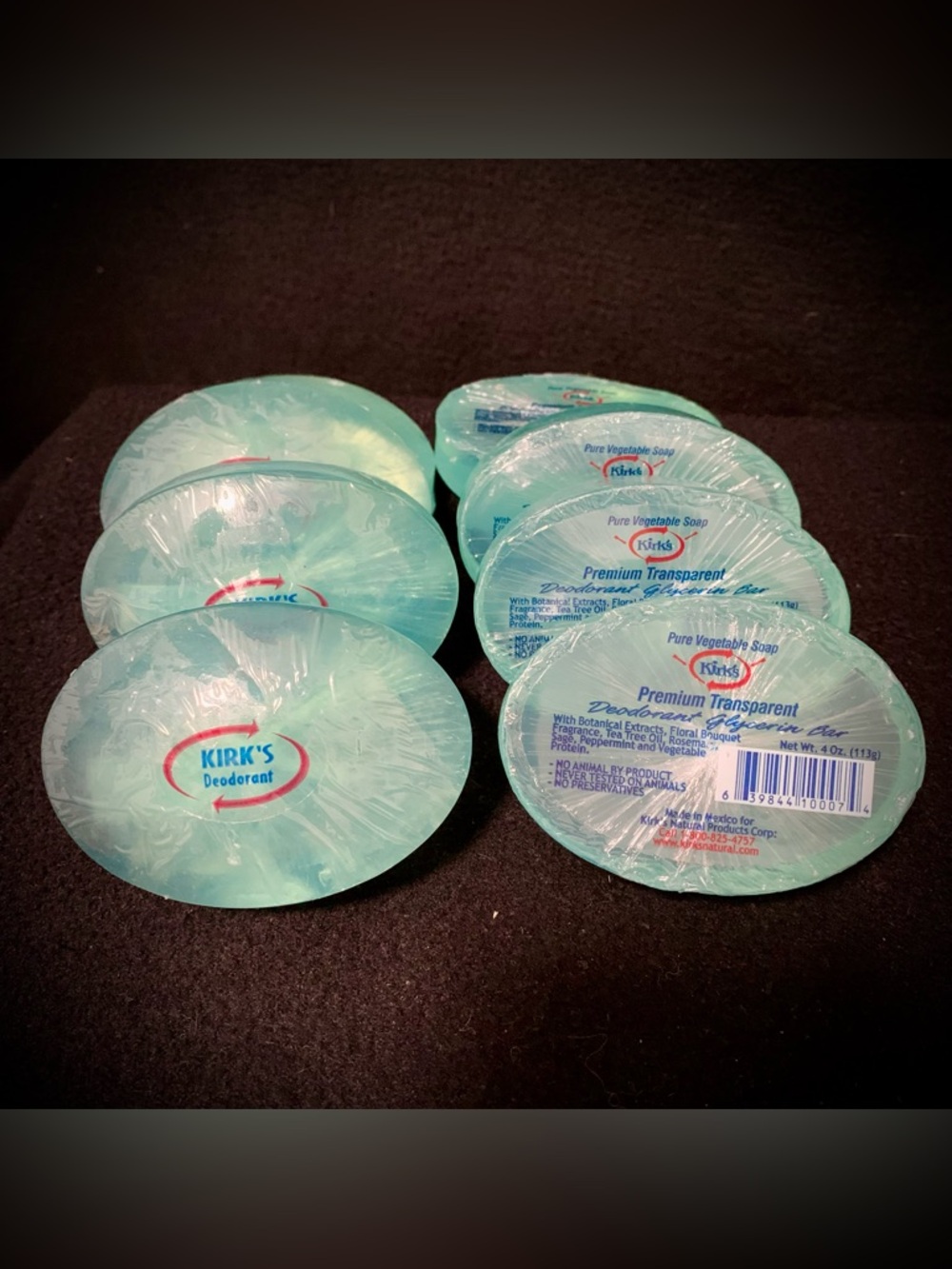 8-Pack Deodorant Soap Bars NEW Original Scent Moisturizing Cruelty-Free